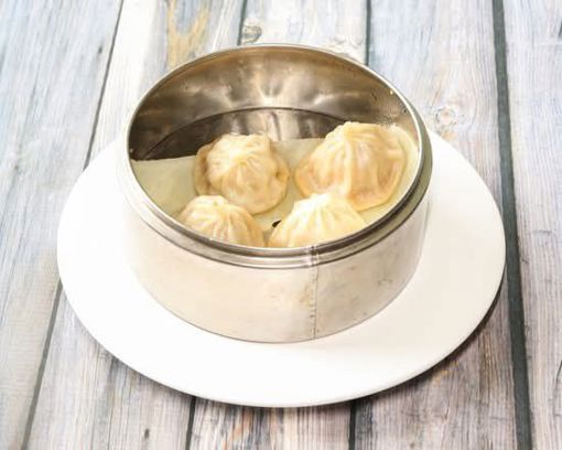 Image de Brioche au porc a la vapeur (Xiao long bao)4 Pces