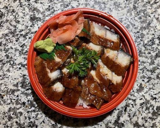 Image de Menu P12D. Chirashi anguille